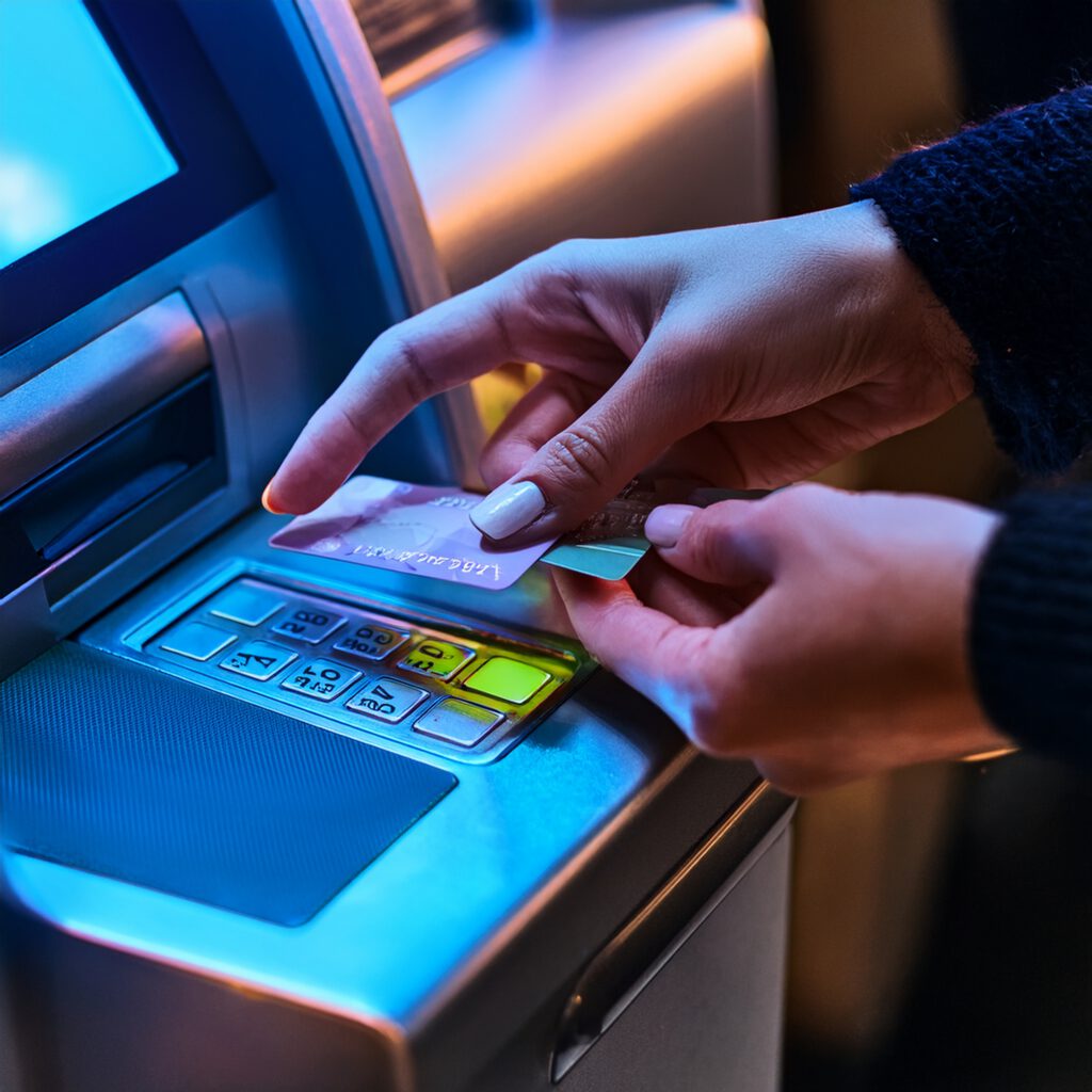 card and machine